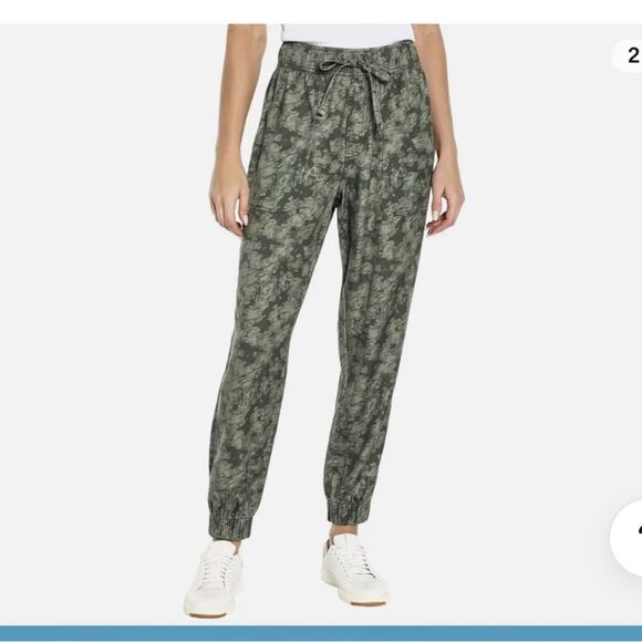 Orvis Women’s Military Green Tencel Drawstring waist Joggers size Xl New - Picture 1 of 9
